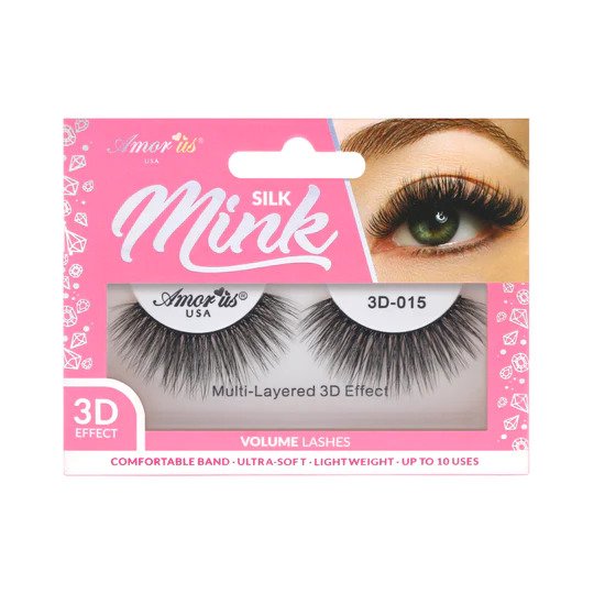 Amor Us 3D SILK MINK LASHES #15