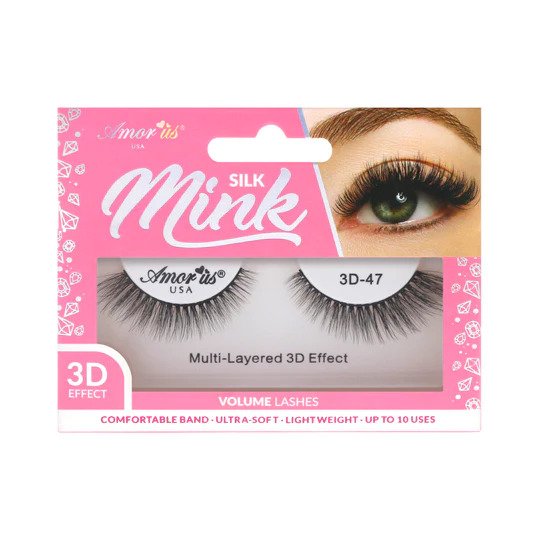 Amor Us 3D SILK MINK LASHES #47