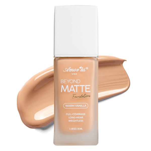 Amor Us BEYOND MATTE FOUNDATION 08 WARM VAINILLA