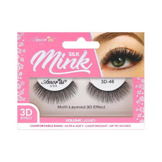 Amor Us 3D SILK MINK LASHES #46