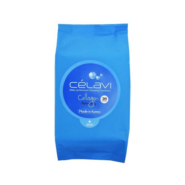 Celavi TOALLITAS DESMAQUILLANTES COLLAGEN