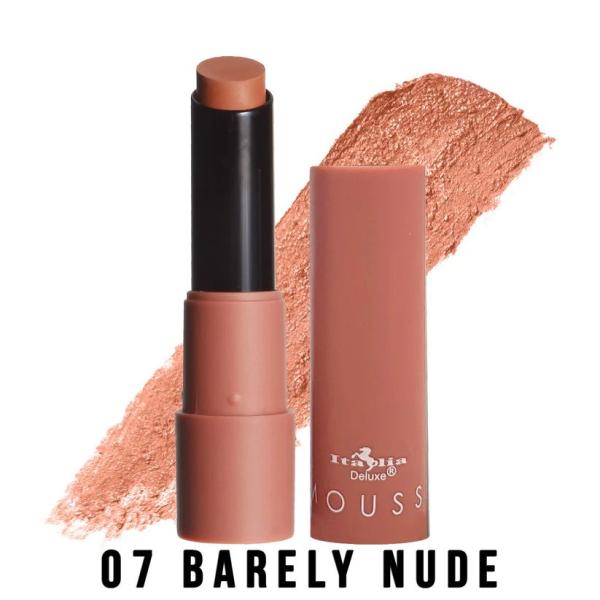 Italia Deluxe Mousse Matte Lipstick 07 Barely Nude