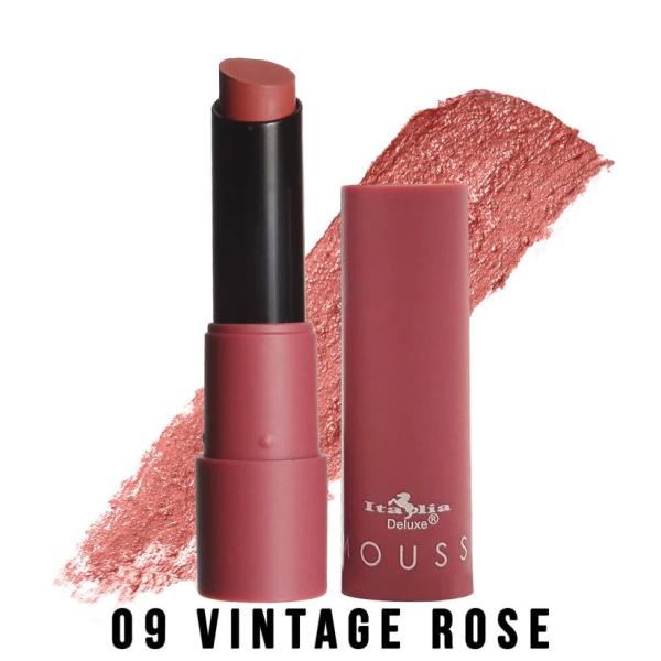 Italia Deluxe Mousse Matte Lipstick 09 Vintage Rose