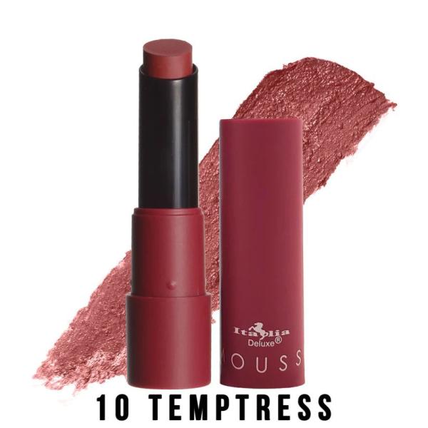 Italia Deluxe Mousse Matte Lipstick 10 Temptress