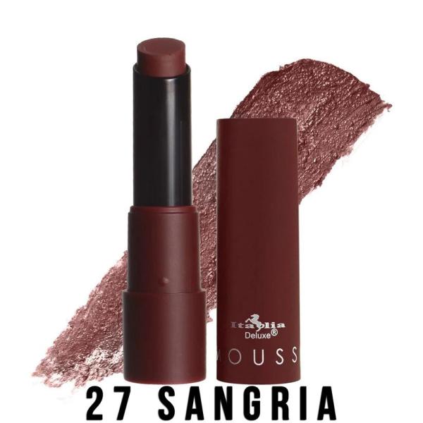 Italia Deluxe Mousse Matte Lipstick 27 Sangria