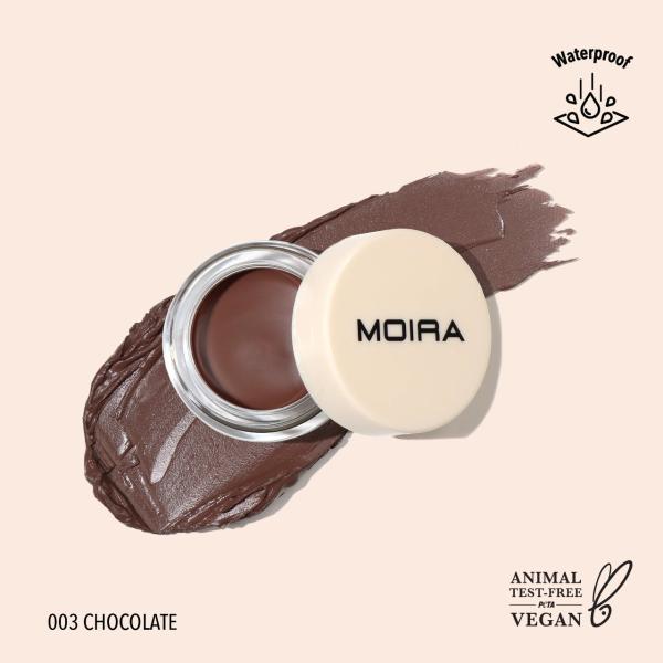 MOIRA Define &amp; Sculpt Brow Pomade (003, Chocolate)