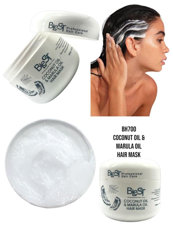 BLEST PROFESSIONAL HAIR CARE COCONUT OIL &amp; MARULA OIL MASK