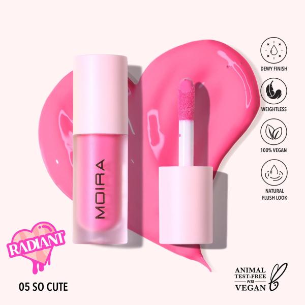 Moira Love Steady Liquid Blush (005, So Cute)