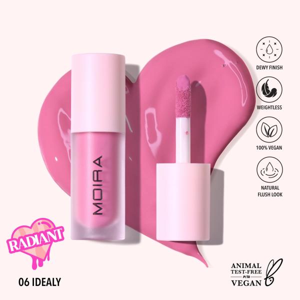 Moira Love Steady Liquid Blush (006, Idealy)