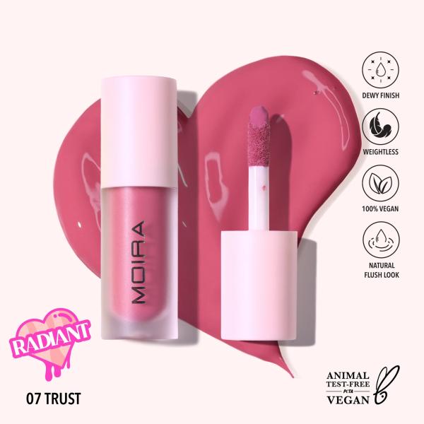 Moira Love Steady Liquid Blush (007, Trust)