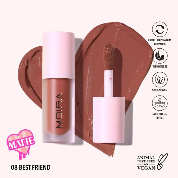 Moira Love Steady Liquid Blush (008, Best Friend)