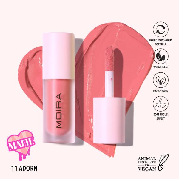 Moira Love Steady Liquid Blush (011, Adorn)