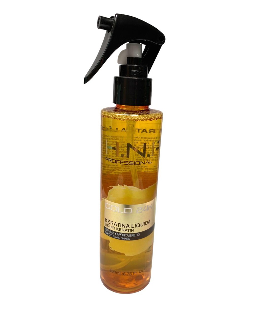 H.N.P PROFESSIONAL KERATINA LIQUIDA GOLD 24K