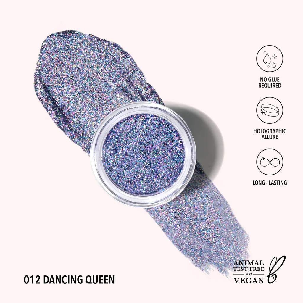 Moira Hologram Glitter Gel (012, Dancing Queen)