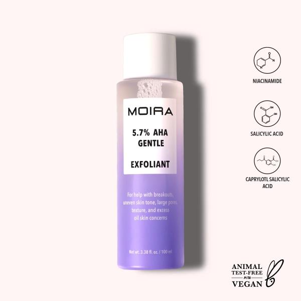 Moira 5.7% AHA GENTLE EXFOLIANT