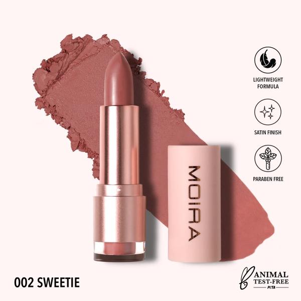 Moira LIP GODDESS LIPSTICK (002, SWEETIE)