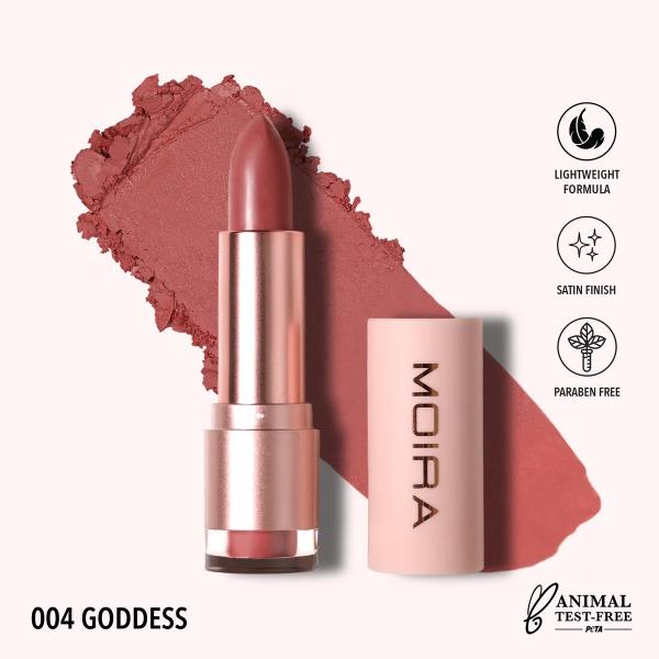 Moira LIP GODDESS LIPSTICK (004, GODDESS)