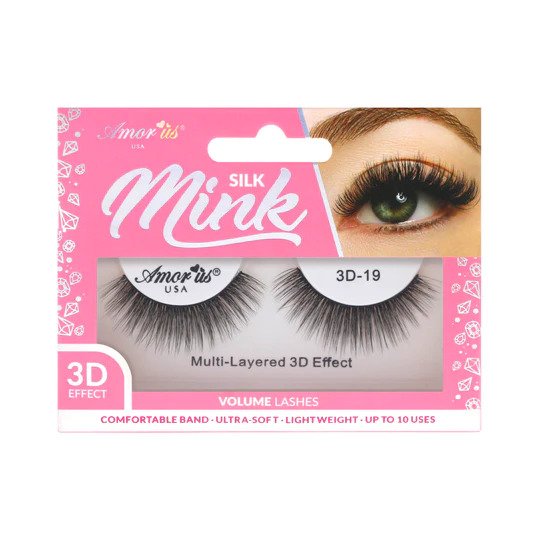 Amor Us 3D SILK MINK LASHES #19