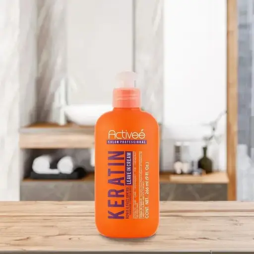 [7414902465714] Activee Keratin Crema de Peinar – Crema Capilar con Keratina para Cabello Suave y Sin Frizz