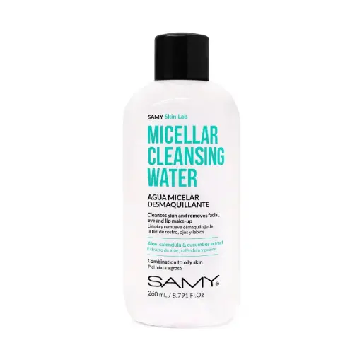 [7703378147997] AGUA MICELAR DESMAQUILLANTE x 260 ml SAMY