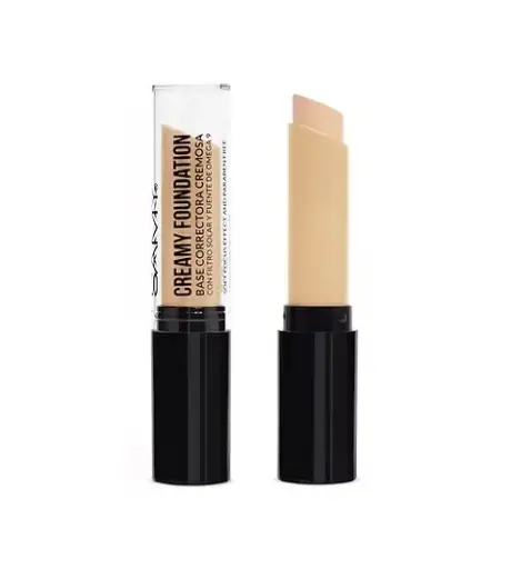 [7703378344211] Base Correctora Cremosa en Barra Samy #01 Claro Light – Corrector de Alta Cobertura