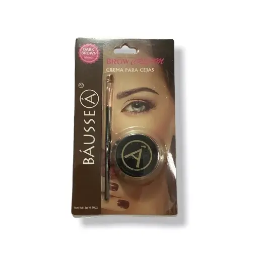 [7503176120037] BAUSSE Crema para Cejas Dark Brown Definición y Relleno Profesional