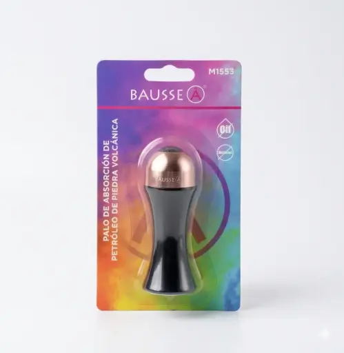 [8323175015535] BAUSSE Rodillo Absorbente de Grasa Piedra Volcánica Control Brillo