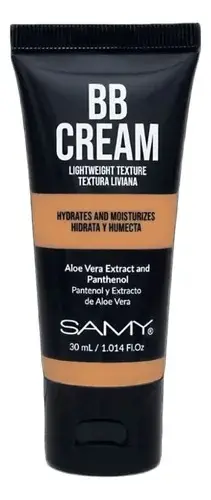[7703378859371] BB Cream SAMY 5.0 Tan Hidratante Cobertura Natural Piel Bronceada