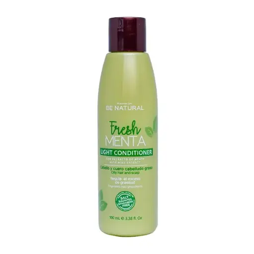 [7756719017763] BE NATURAL Acondicionador para Cabello y cuero cabelludo graso MENTA