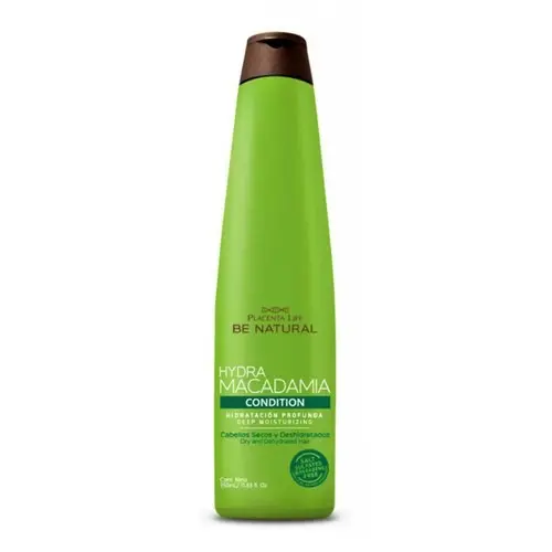 [7756719004343] BE NATURAL Hidra Macadamia Acondicionador 350 ml – Hidratación Profunda y Reparación Capilar