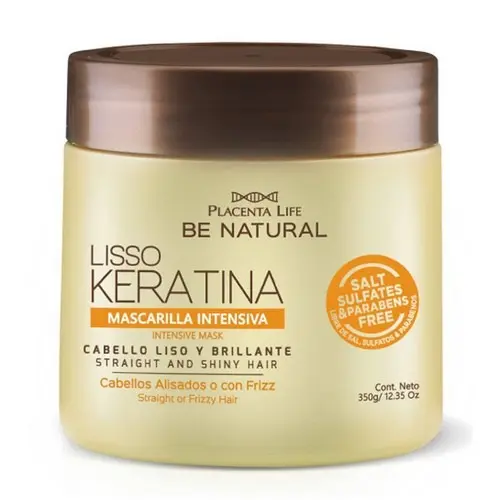 [7756719004459] BE NATURAL Lisso Keratina 350 g