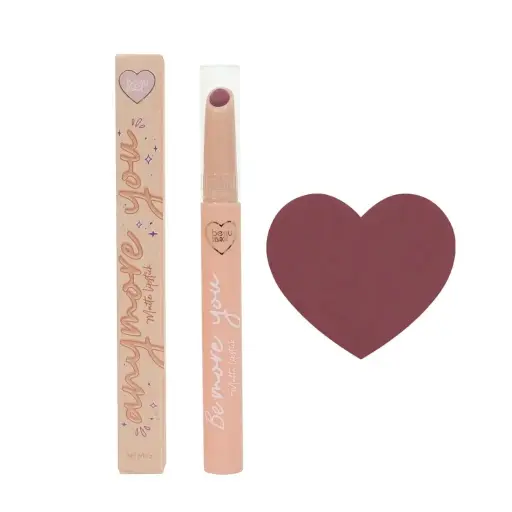 [6924372696910] BEAU VISAGE Anymore You Matte Lipstick 05 Pink Sugar – Labial Mate de Alta Pigmentación y Larga Duración