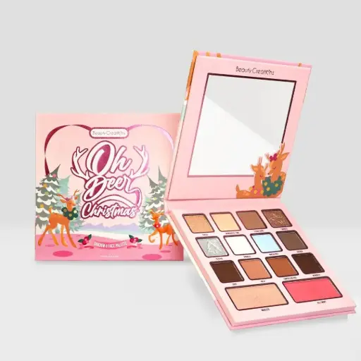 [659962930759] BEAUTY CREATIONS Oh Deer Christmas Shadow & Face Palette