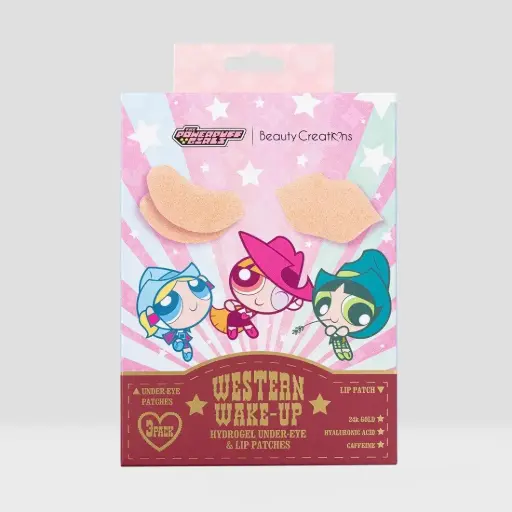 [810182141312] BEAUTY CREATIONS THE POWERPUFF GIRLS HYDROGEL UNDER-EYE & LIP PATCH