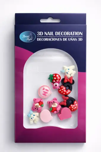 [7591899651570] BEAUTY STYLE DECORACION DE UÑAS MINNIE