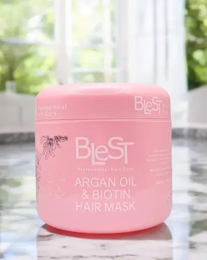 [4897045274659] BLEST PROFESSIONAL HAIR CARE ARGAN OIL & BIOTIN HAIR MASK