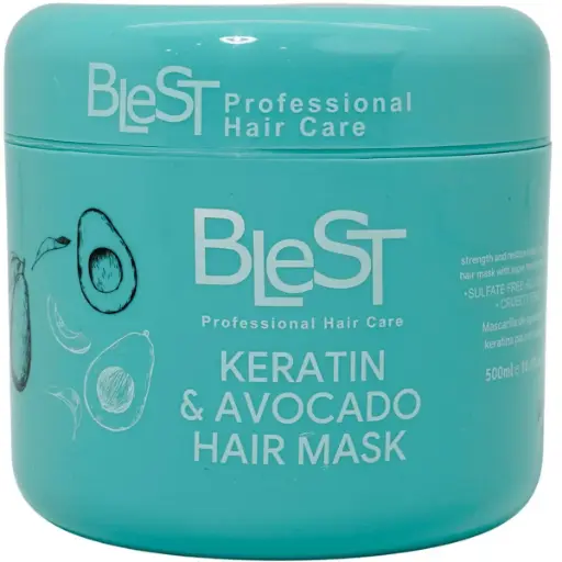 [4897045274642] BLEST PROFESSIONAL HAIR CARE KERATIN & AVOCADO HAIR MASK