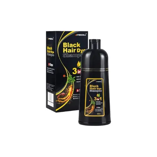[742383188820] Black Hair Dye Shampoo