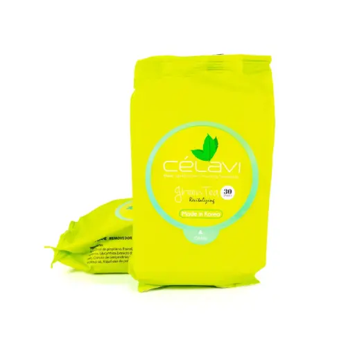 [641018317850] CELAVI MAKEUP REMOVER GREEN TEA