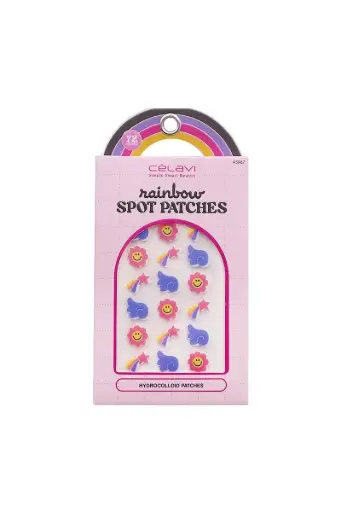 [641018459673] CELAVI RAINBOW SPOT PATCHES ARCOIRIS 72 PCS