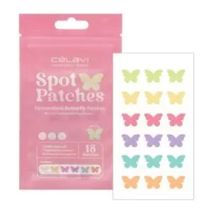 [641018463397] CELAVI SPOT PATCHES BUTTERFLY 18 PCS