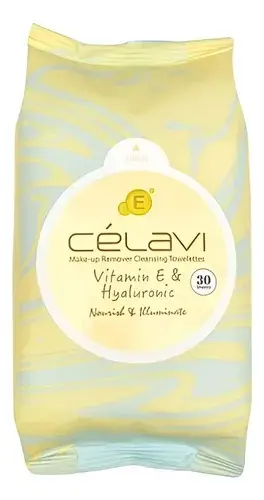 [641018701475] CELAVI TOALLITA VITAMIN E & HYALURONIC