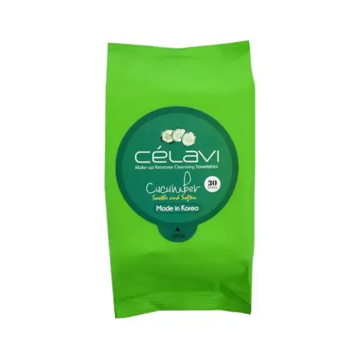 [641018313777] Celavi TOALLITAS DESMAQUILLANTES CUCUMBER