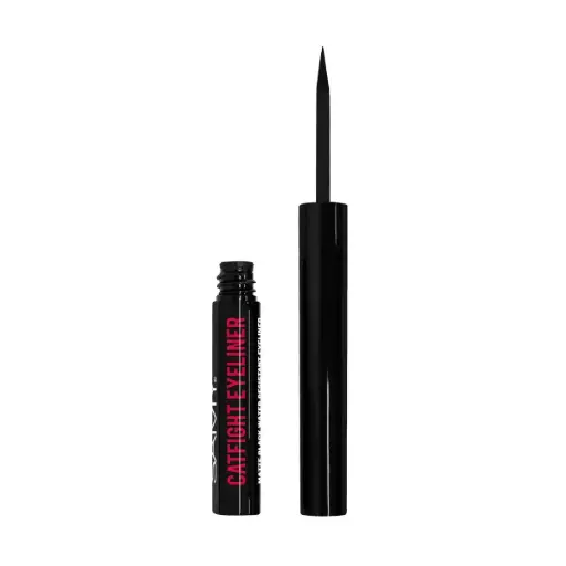 [7703378777897] DELINEADOR DE OJOS CATFIGHT EYELINER SAMY # 1. NEGRO