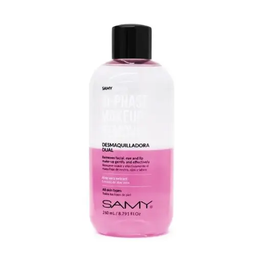 [7703378373860] DESMAQUILLADORA DUAL 125 ml SAMY