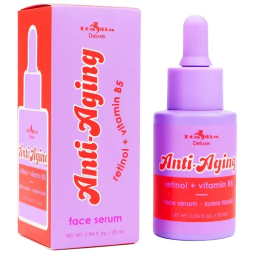 [782353400040] ITALIA DELUXE ANTI-AGING FACE SERUM RETINOL + VITAMIN B5 25 ML