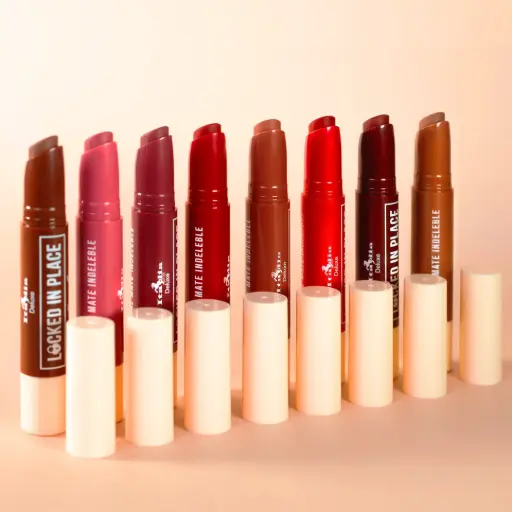 [728353193049] ITALIA DELUXE LOCKED IN PLACE MATTE LIPPIE 04 BOMBSHELL