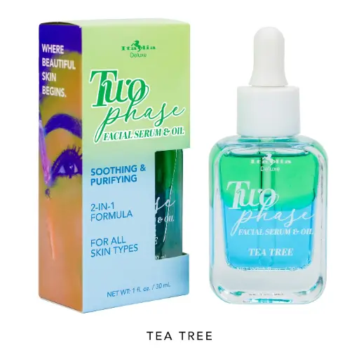 [782353401030] ITALIA DELUXE TWO PHASE FACIAL SERUM & OIL SOOTHING & PURIFYNG 30 ML
