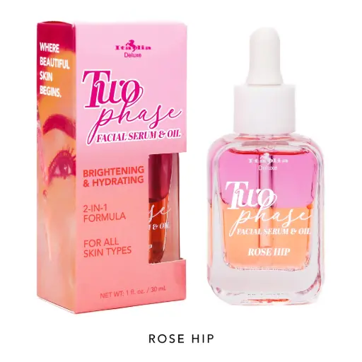 [782353401047] ITALIA DELUXE TWO PHASE FACIAL SERUM & OILHYDRATING & PLUMPING 30 ML