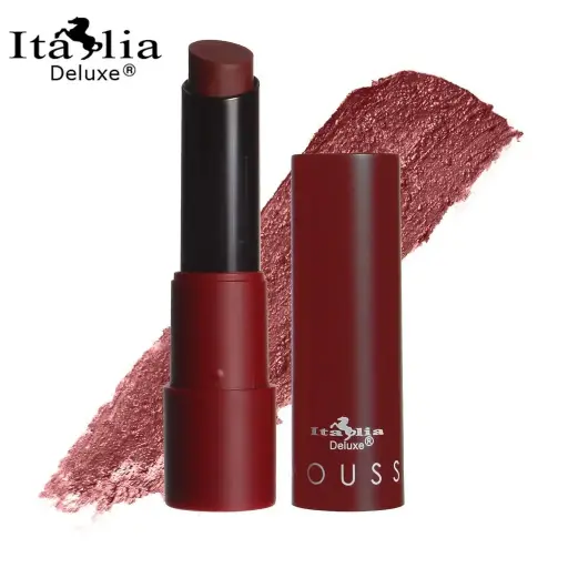 [782353191214] Italia Deluxe Mousse Matte Lipstick 21 Black Cherry